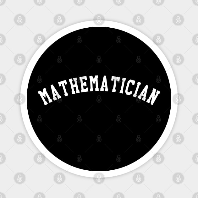 Mathematician Magnet by KC Happy Shop